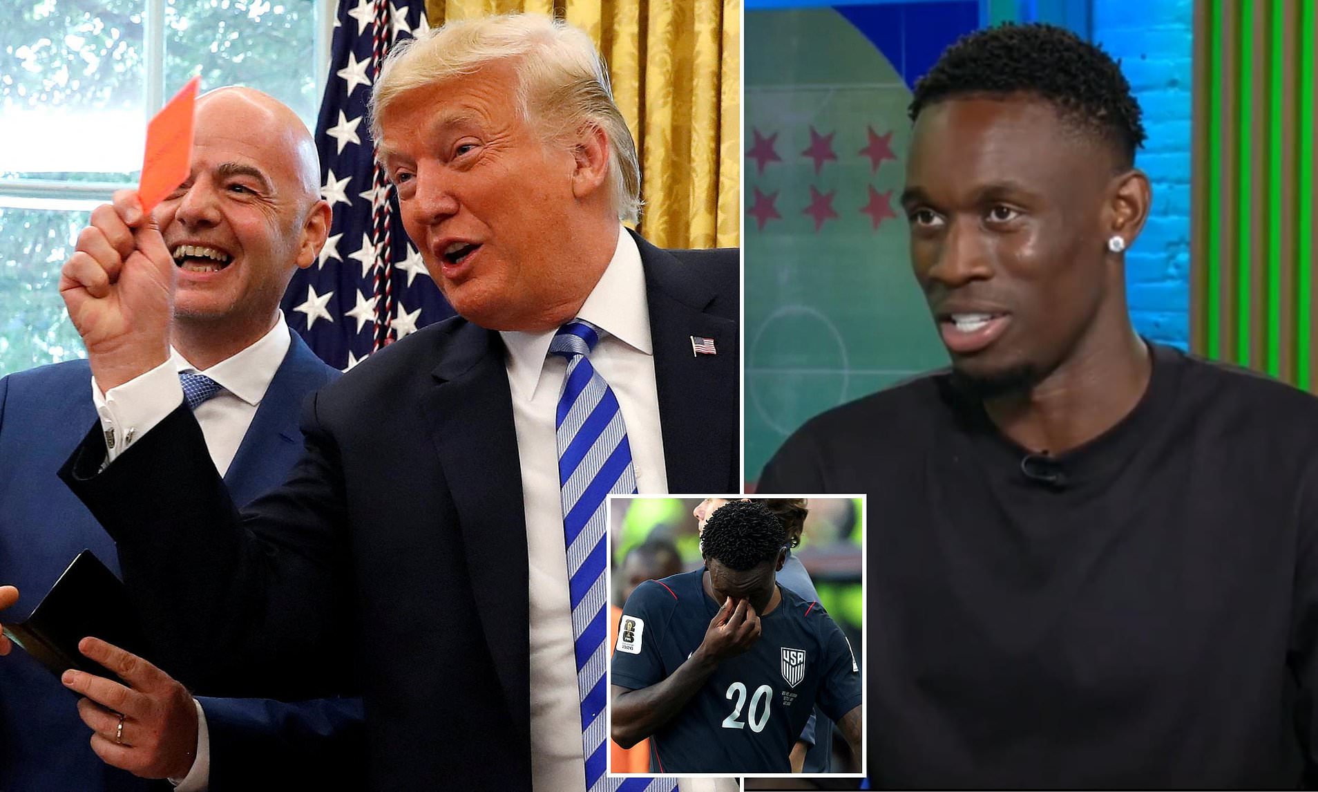 Balogun tells Trump his World Cup red card intervention did impact USA team before Belgium loss