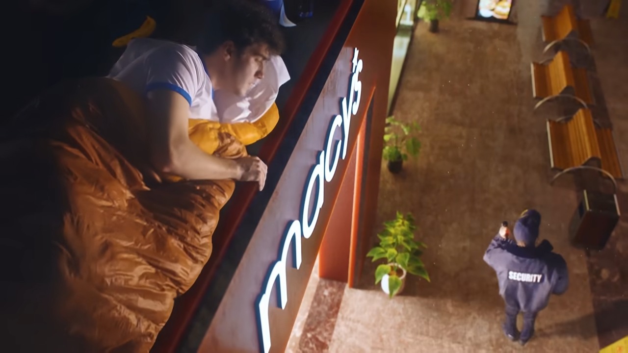 He secretly lived inside a mall... security had no idea