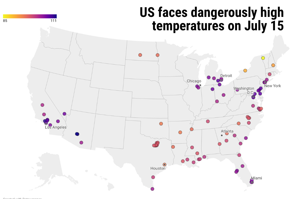 US braces for another heat wave with temperatures hotter than 100 ...