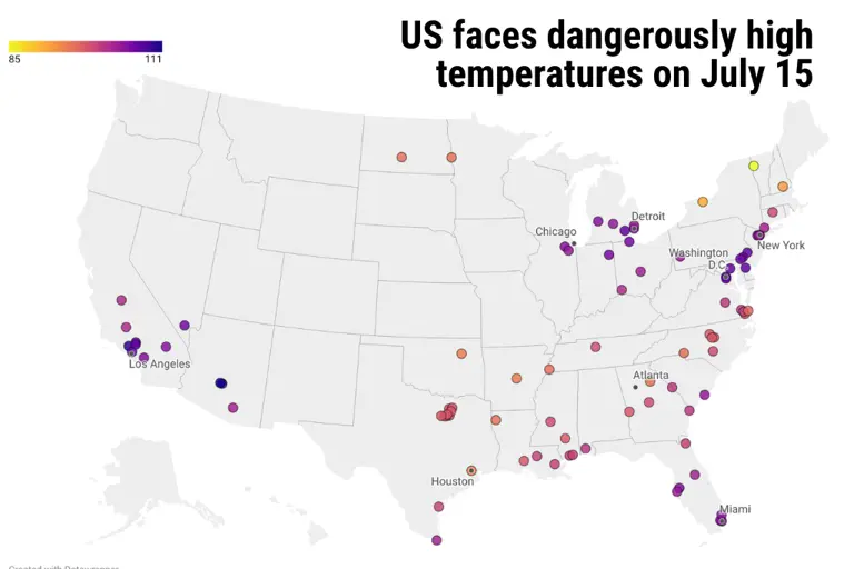 US braces for another heat wave with temperatures hotter than 100 ...