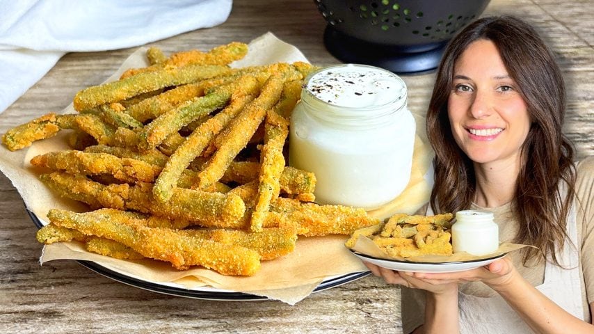 Fagiolini fritti