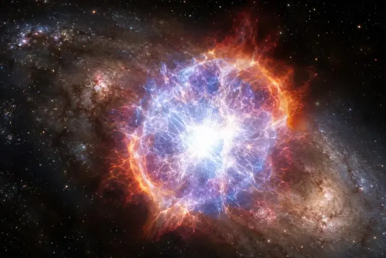 This bizarre supernova just exposed a cosmic secret buried for