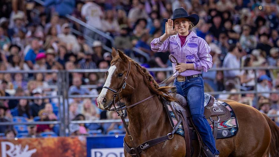 Women in rodeo: Breakaway roper Hali Williams on a mission to claim gold buckle glory