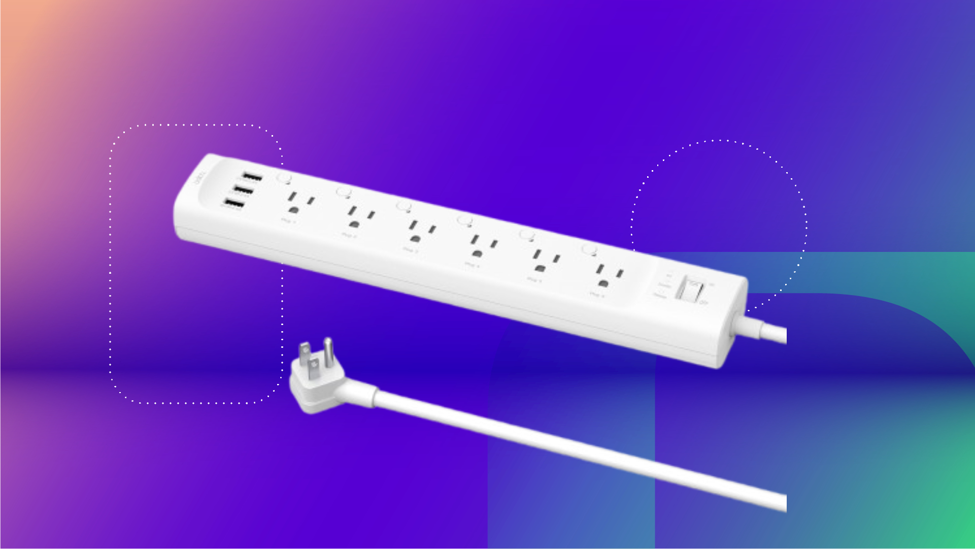 Tapo's surge protector is filled with smarts.