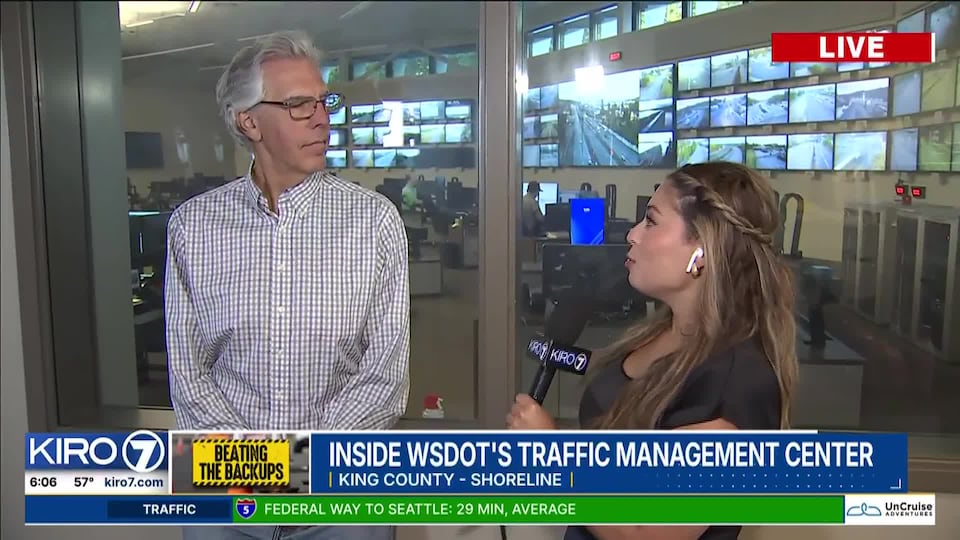 Video: Inside WSDOT's traffic management center