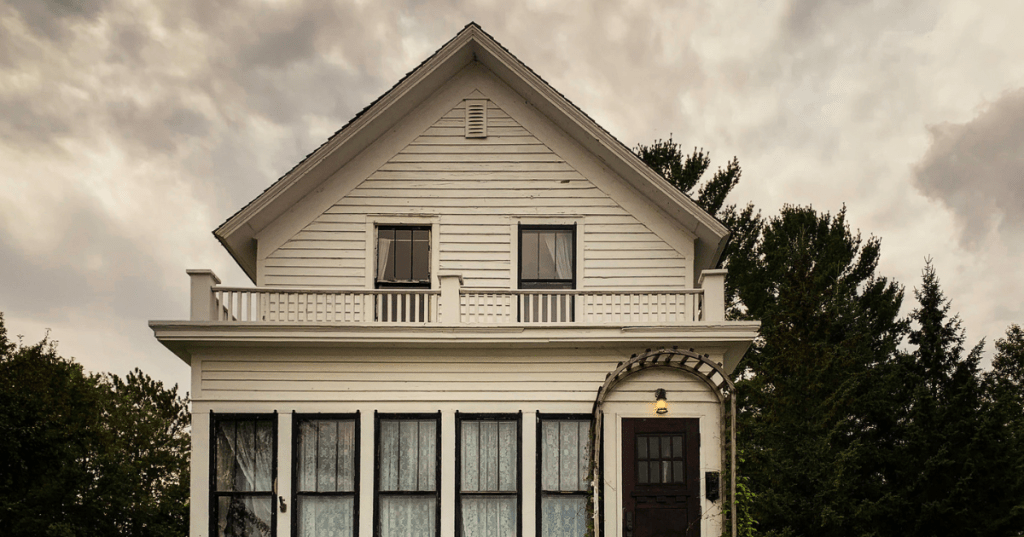 The exterior of Judy Garland's childhood home, which is part of the Judy Garland Museum in Grand Rapids, MN.