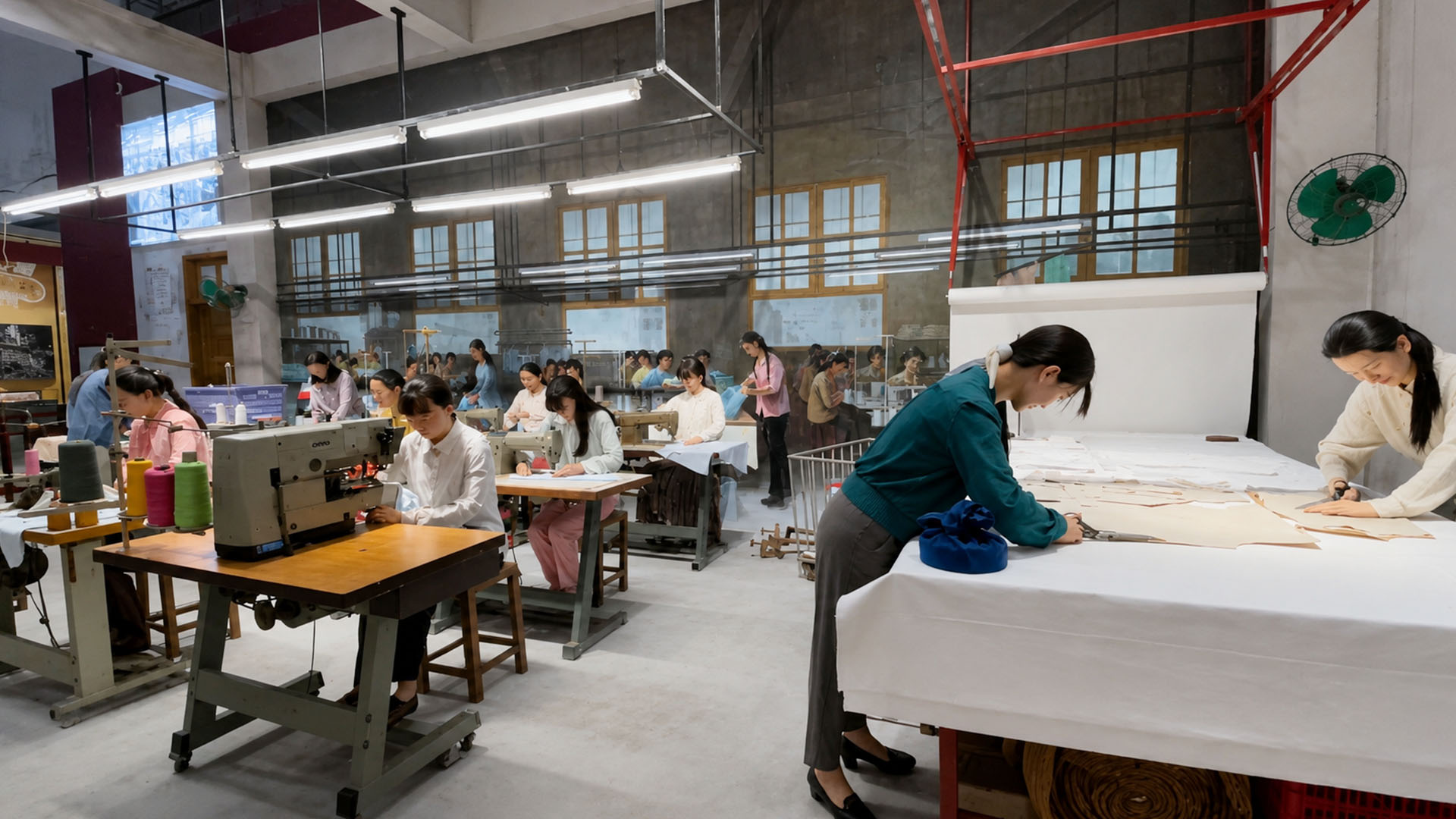 Educational textile exhibition presents traditional manufacturing ...