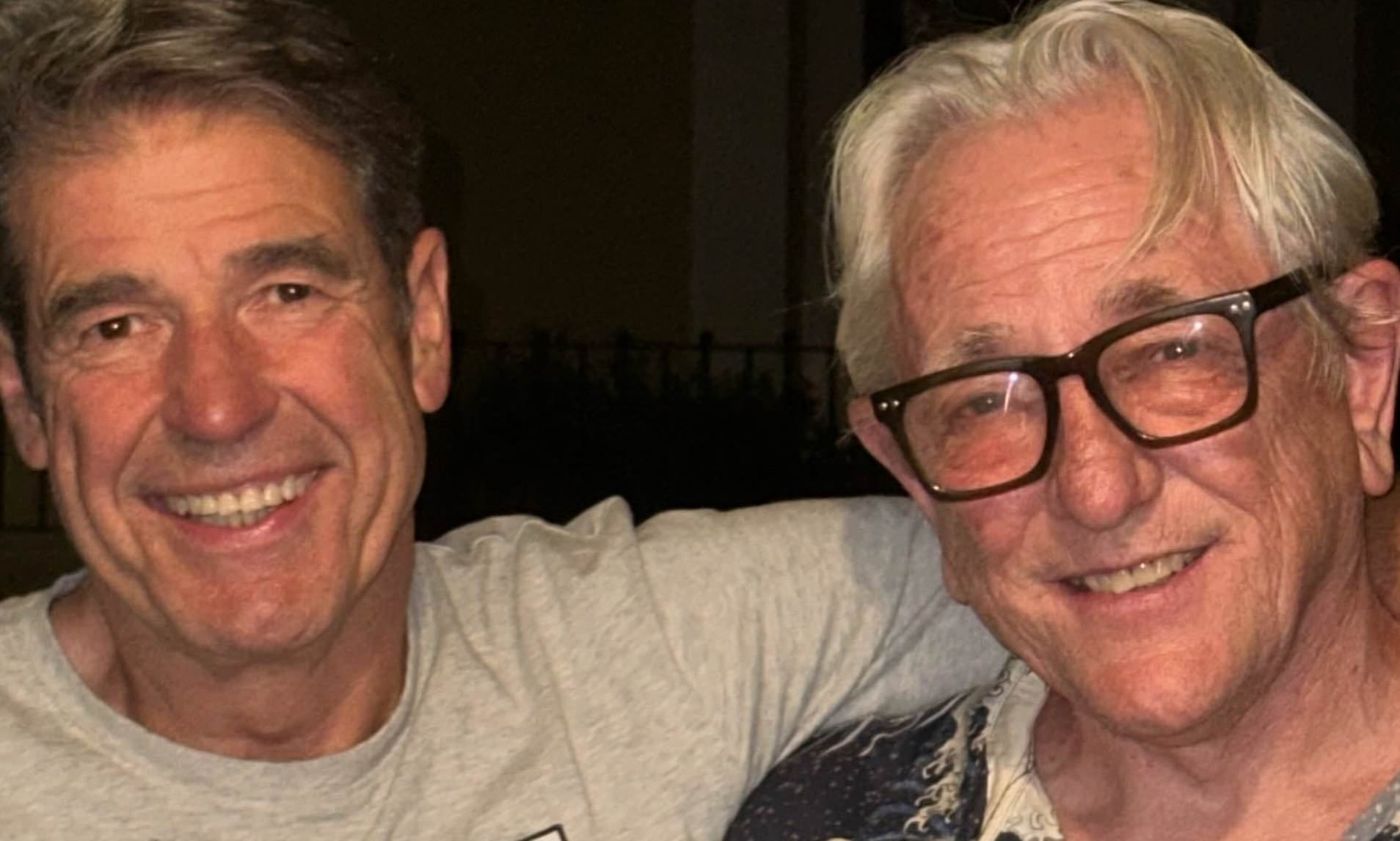 The Bill's Steven Hartley and Mark Wingett look unrecognisable as they reunite 16 years after axe