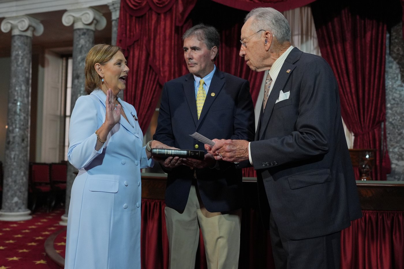 Darline Graham, sister of late Sen. Lindsey Graham, has been sworn in ...