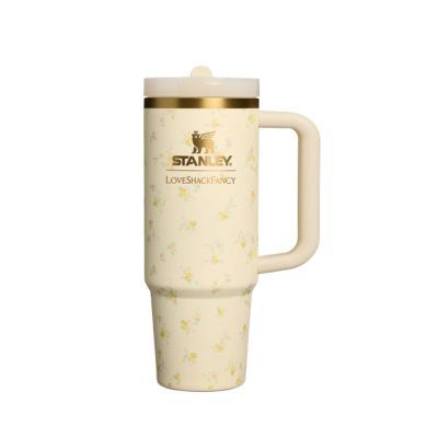LoveShackFancy X Stanley 1913 The Quencher Protour Flip Straw Tumbler in Lemon Haze