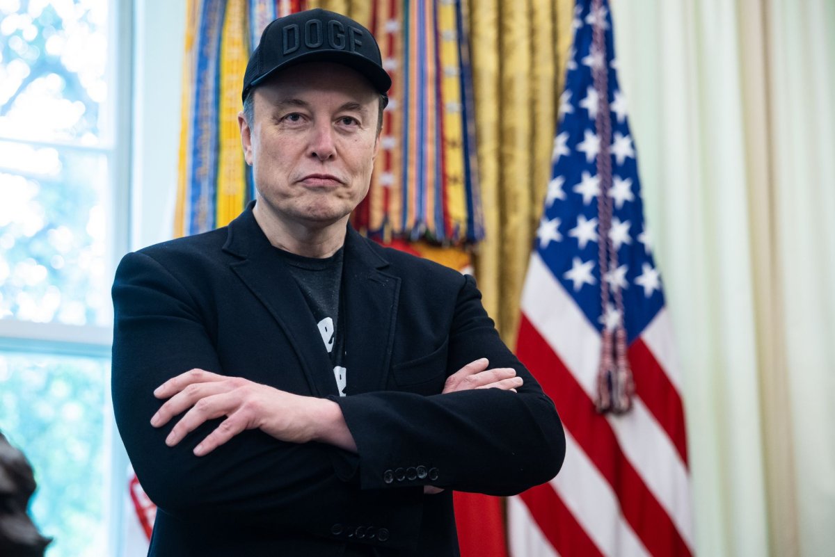 Elon Musk appears in the Oval Office at the White House in Washington, D.C., on May 30, 2025. He paid out millions through his America PAC to Wisconsin voters in 2025