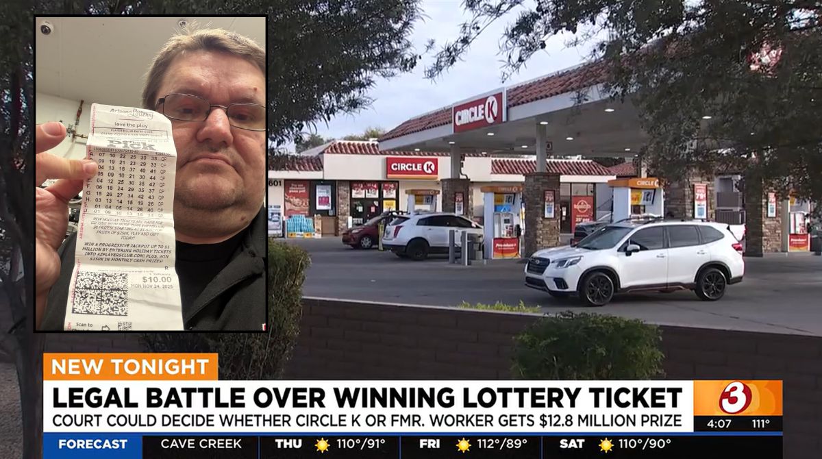 Circle K manager forced to purchase lottery tickets left behind finds a $12M jackpot — then the corporate policy suddenly changed: Court filing