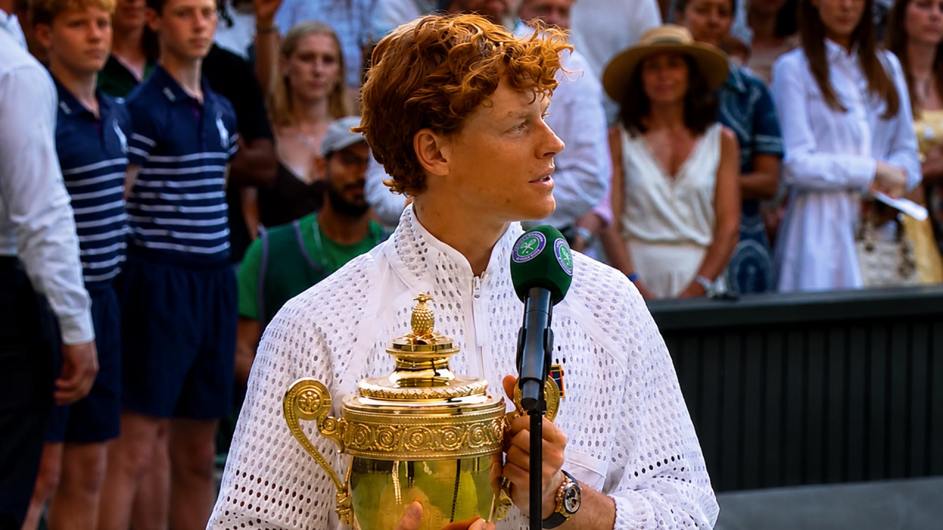 Watch: San Candido erupts as hometown hero Jannik Sinner wins Wimbledon