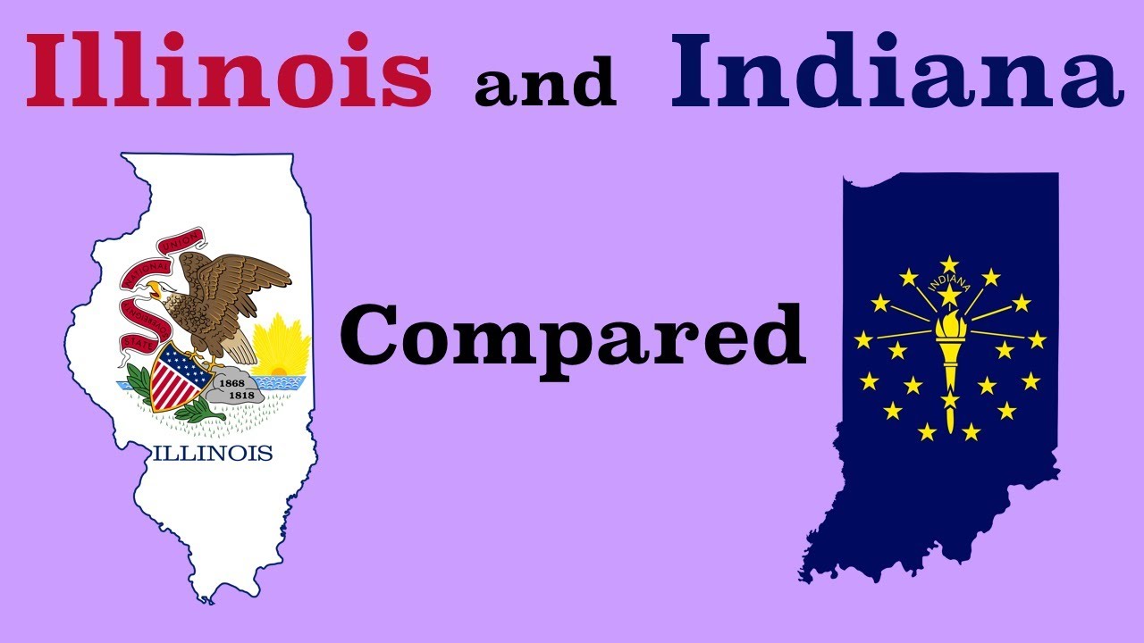 Illinois and Indiana compared