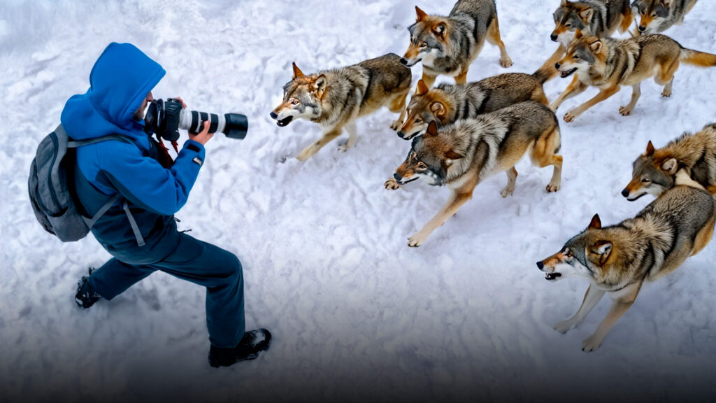 Why You’d Never Actually Win a Fight Against a Wolf Pack
