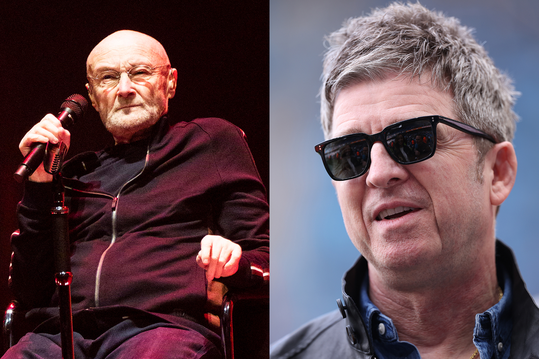 Phil Collins addresses Noel Gallagher's disparaging remarks