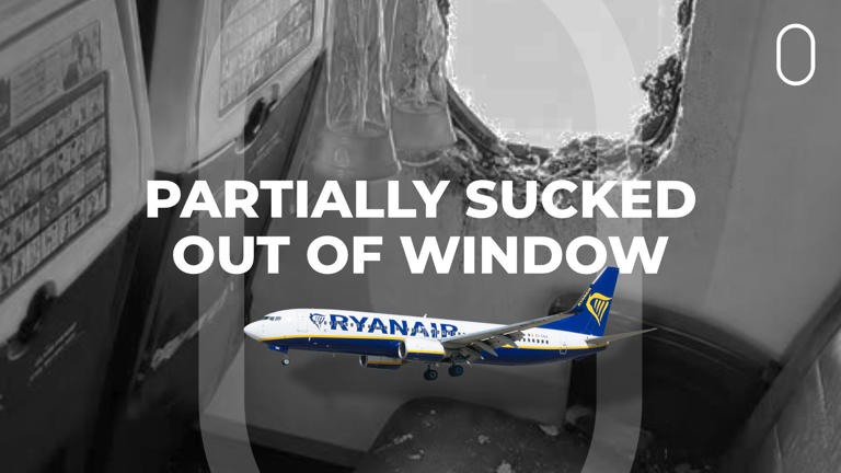 Man partially sucked out of window? Ryanair engine incident sparks alarm