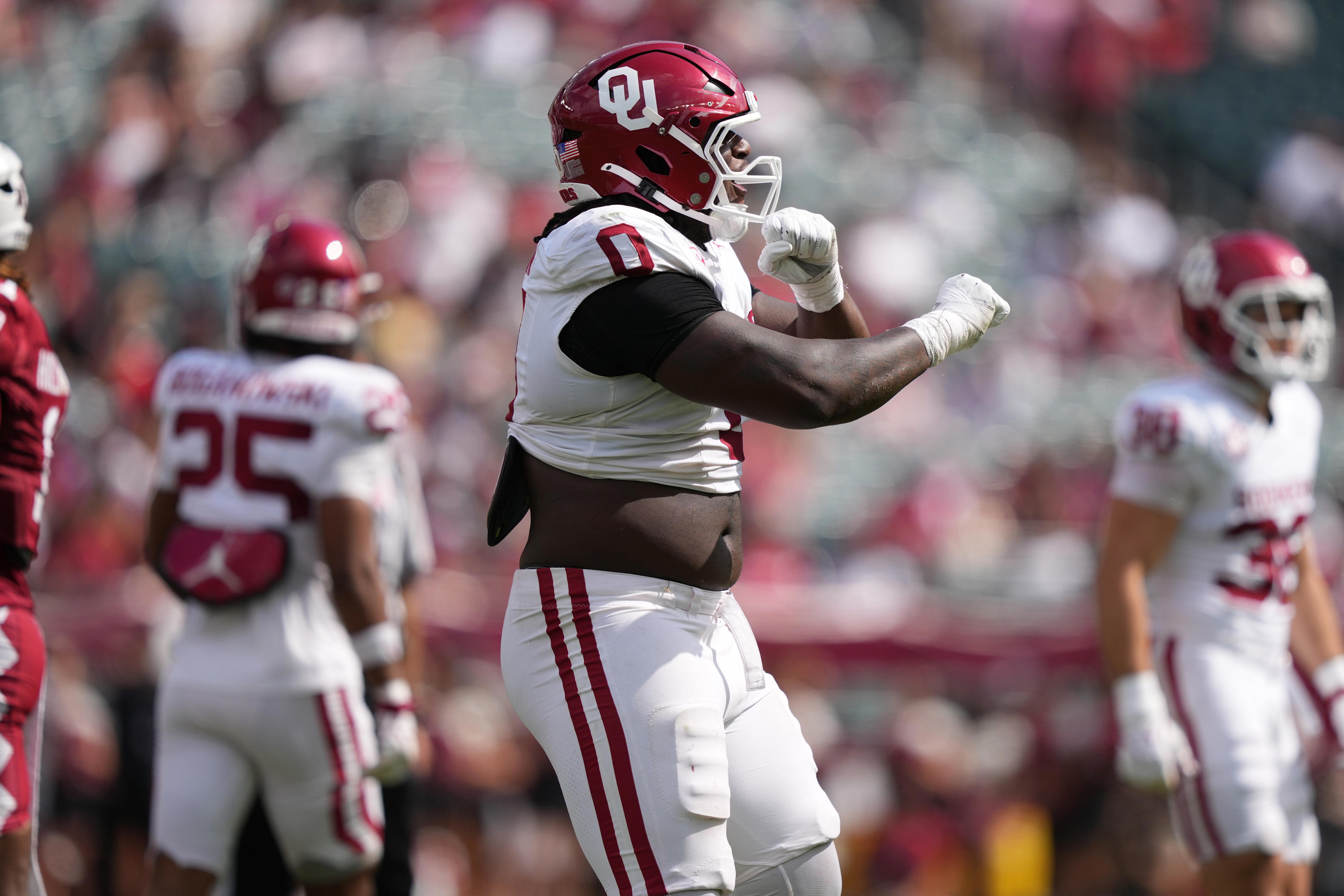 Oklahoma DT David Stone projected to go No. 15 overall to the Jets