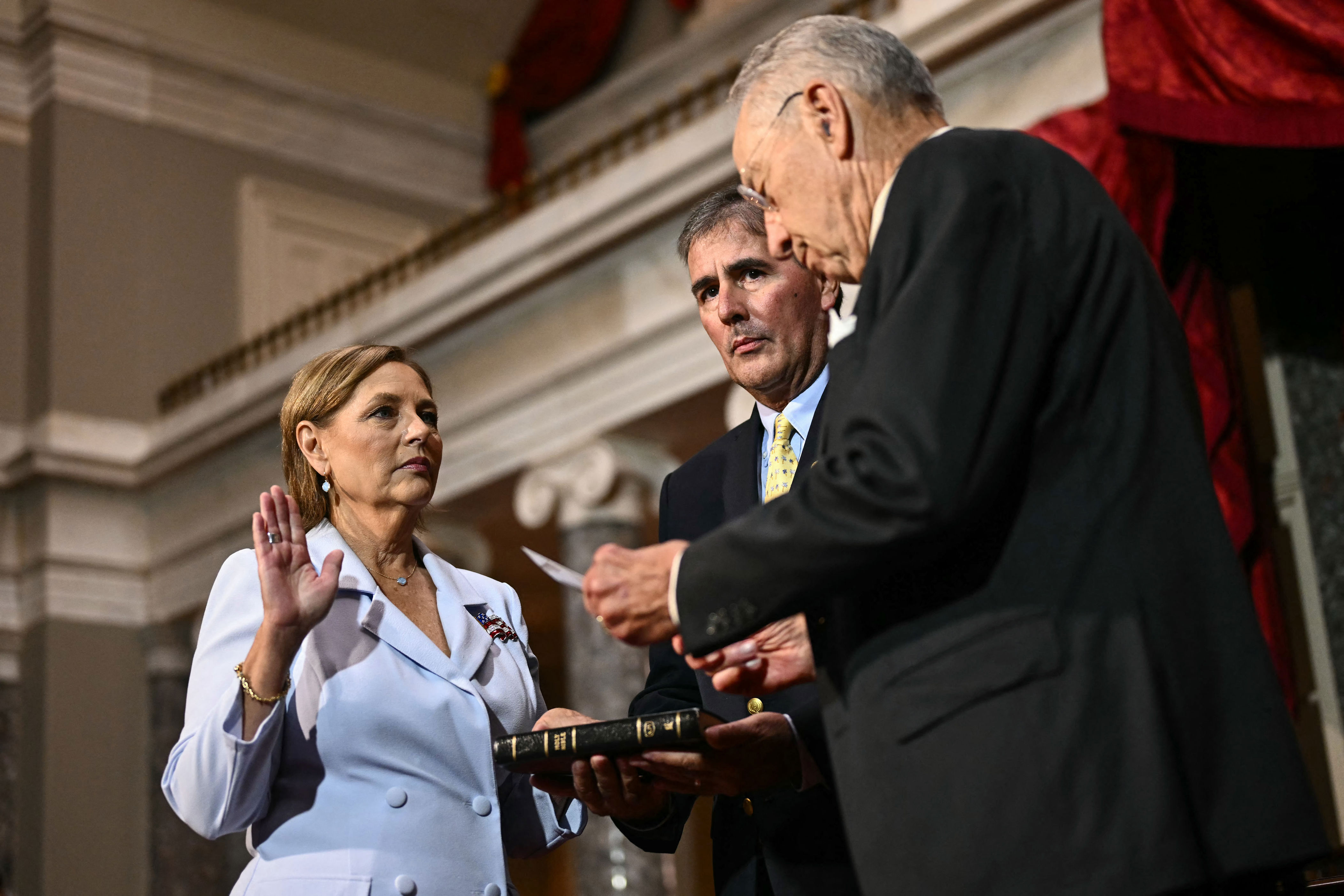 Darline Graham Nordone, sister of late Sen. Lindsey Graham, sworn in to ...