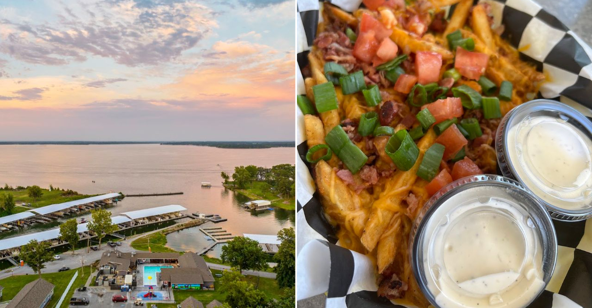 This Oklahoma waterfront restaurant feels like a hidden island escape worth the drive