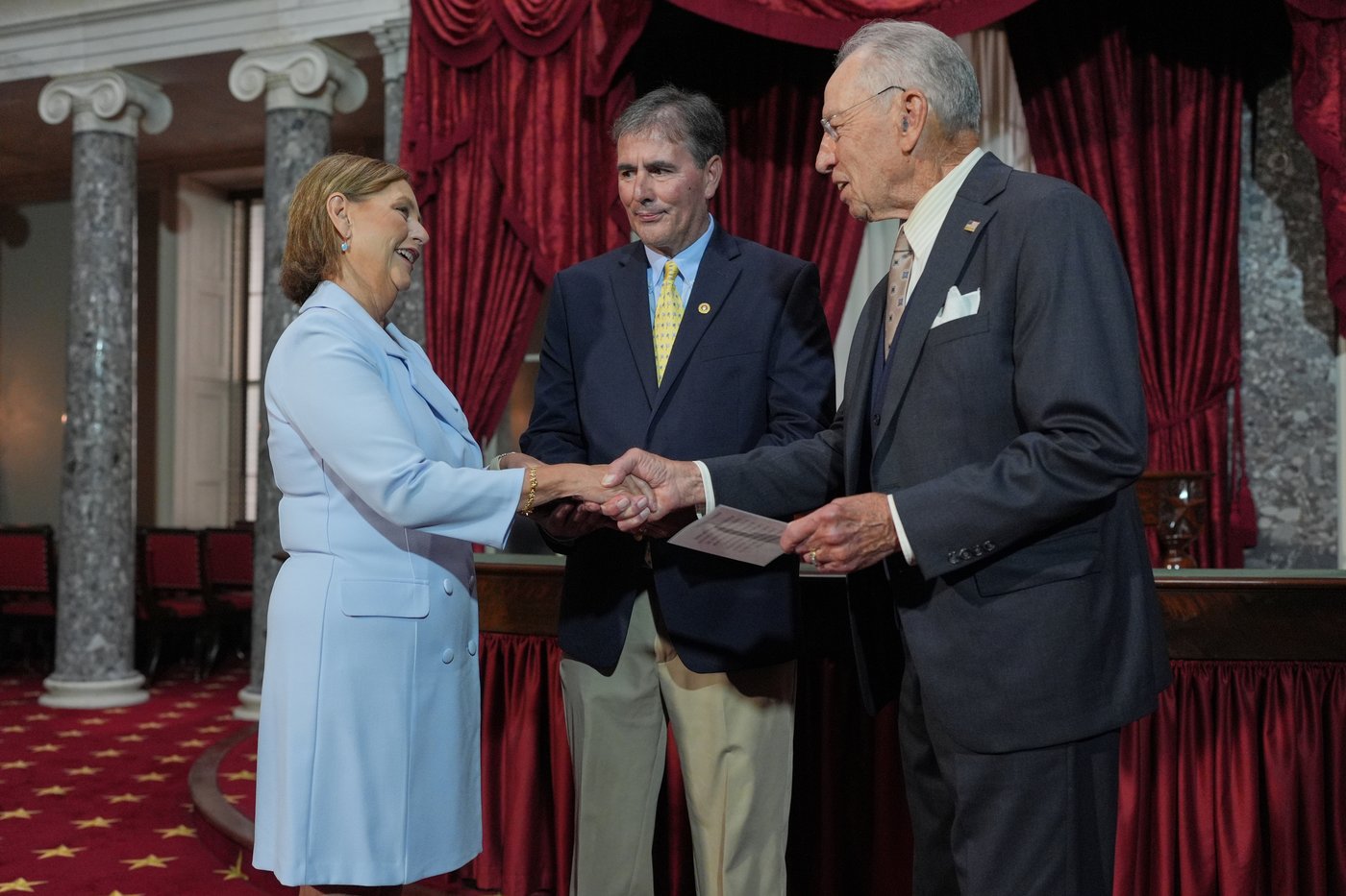Darline Graham, sister of late Sen. Lindsey Graham, has been sworn in ...