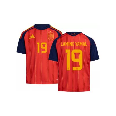 adidas Youth Spain Lamine Yamal Replica Jersey