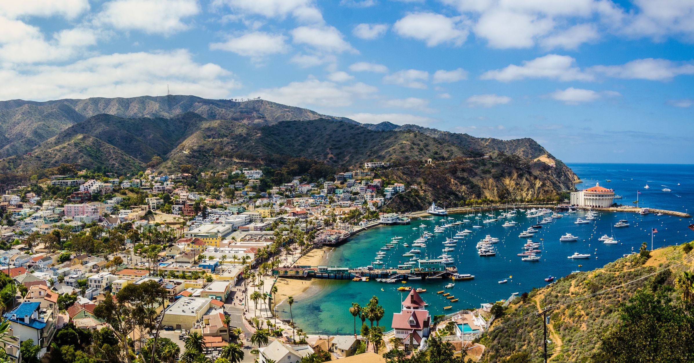 The ferry to Santa Catalina Island is between 60 and 90 minutes.
