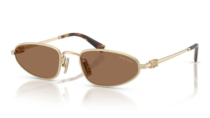Miu Miu 52mm Irregular Sunglasses