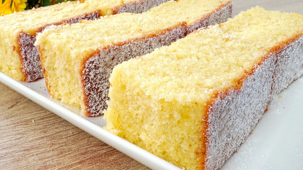 The classic Madeira cake perfect for everyday baking