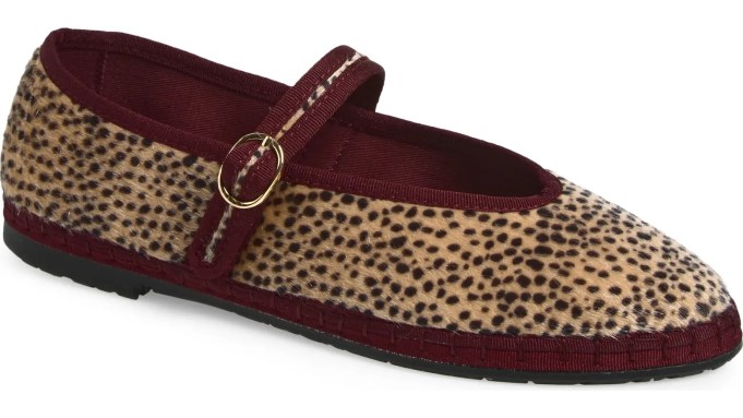 Flabelus x Nordstrom Animal Print Ballet Flat