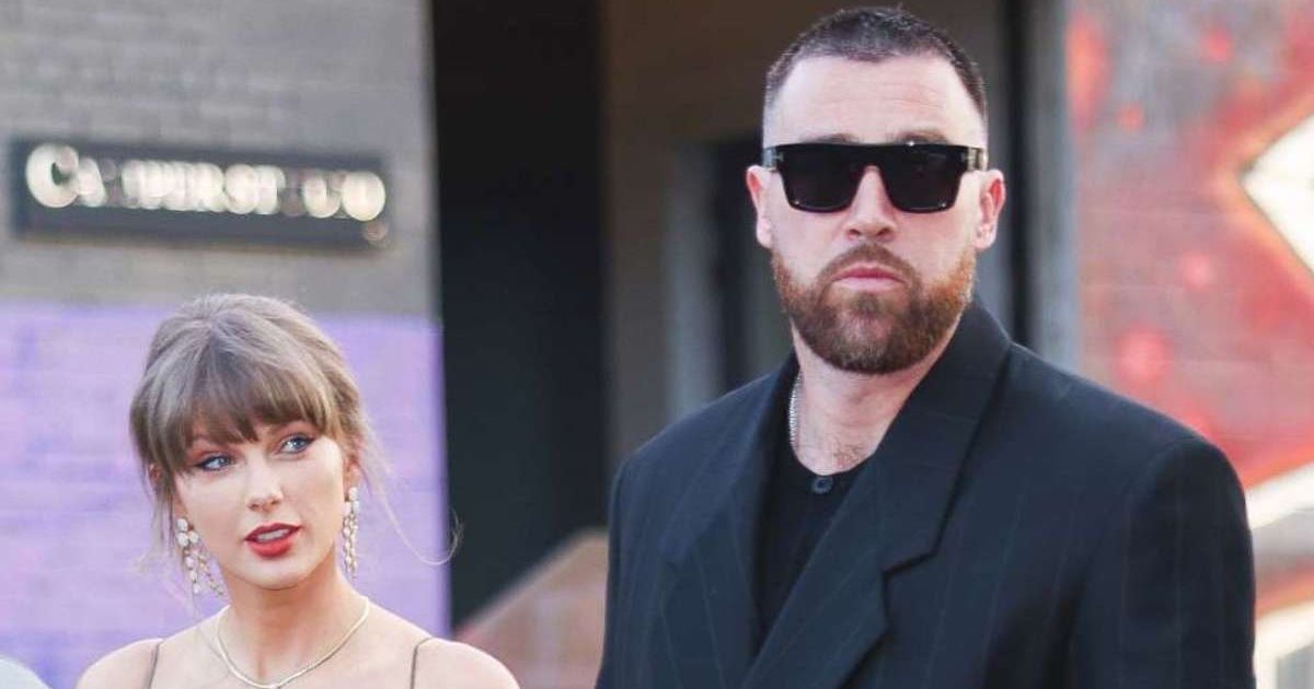 Taylor Swift debuts her new ring stack while attending friend's wedding with Travis Kelce
