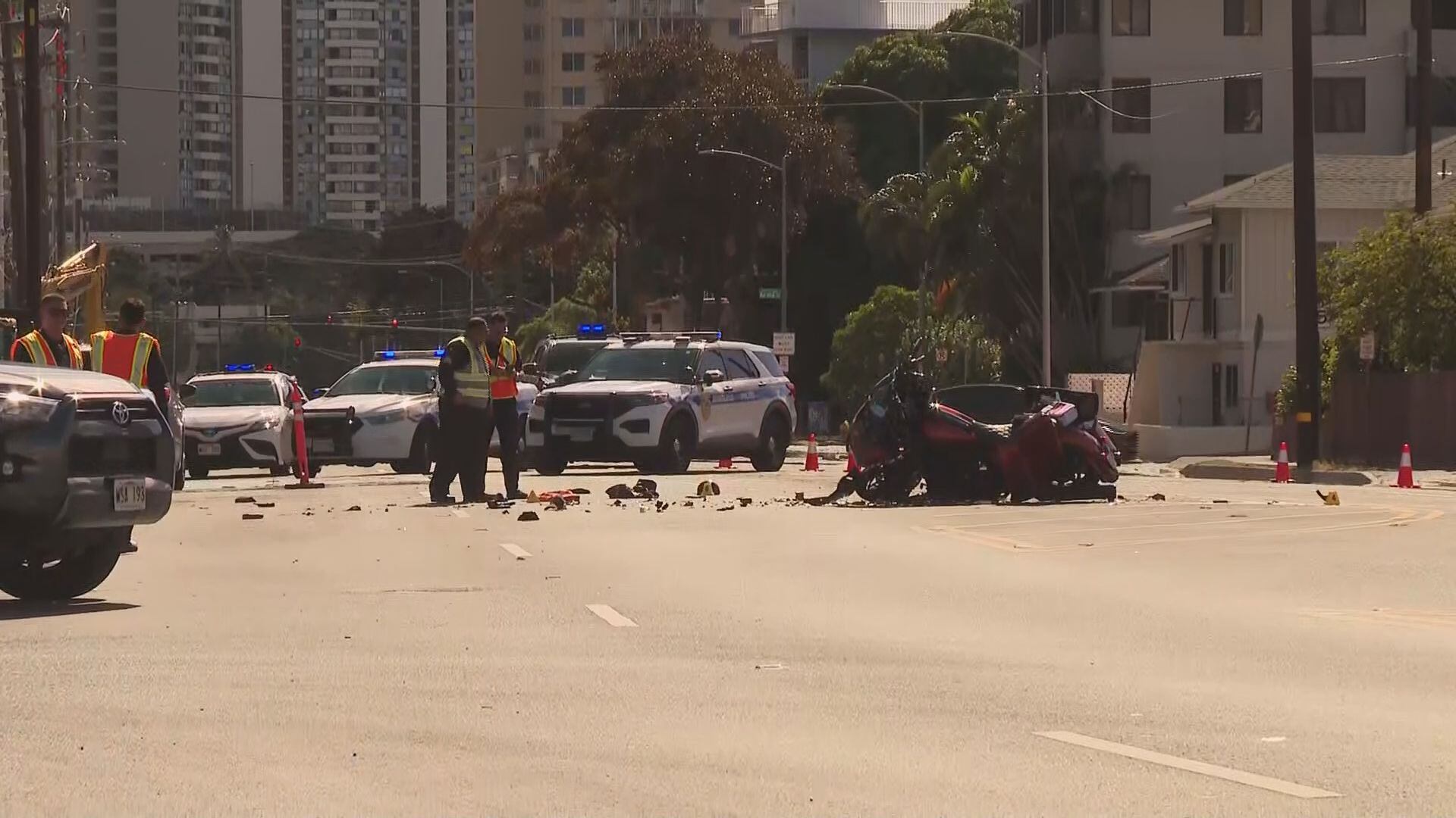 Motorcyclist killed in crash on Kapiolani Boulevard identified