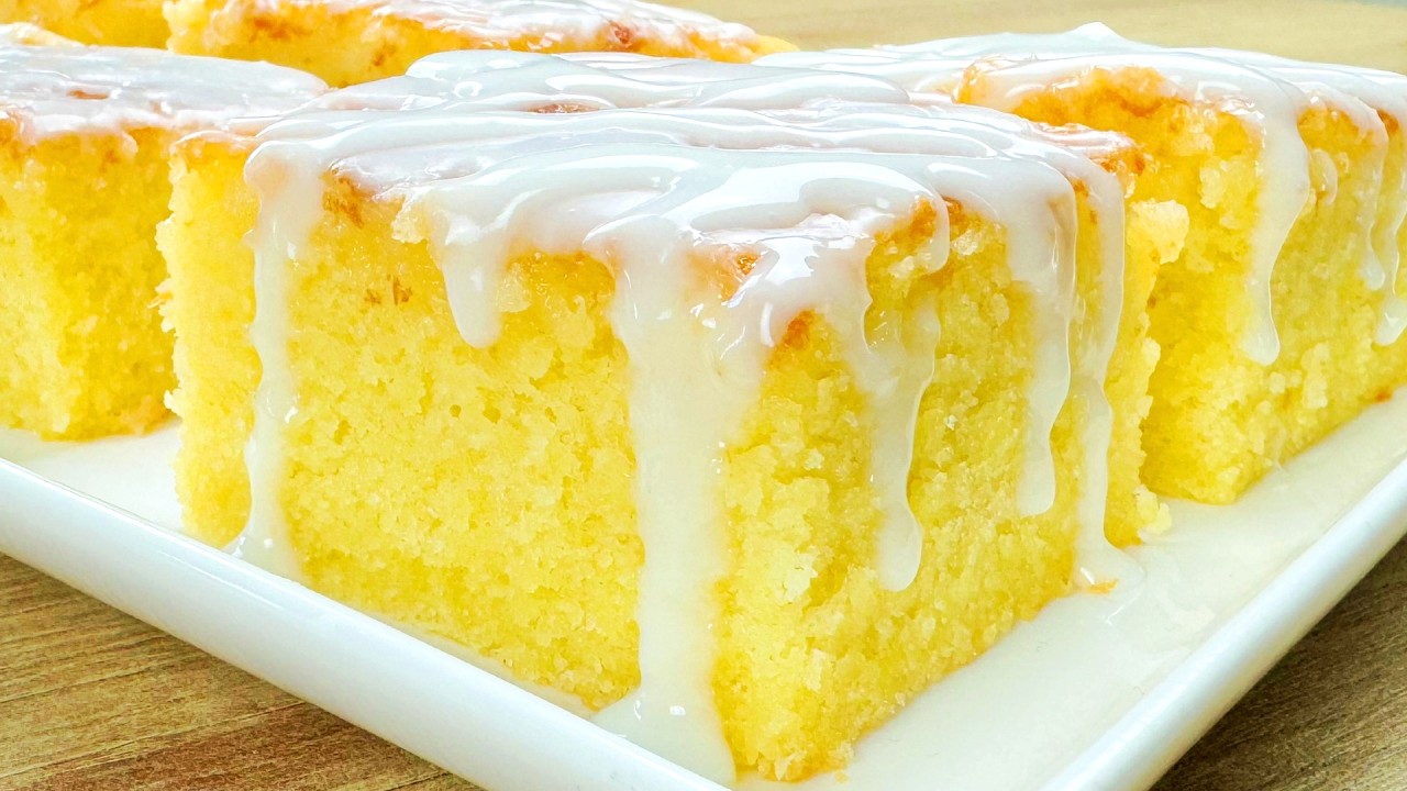 The easy lemon cake that makes homemade baking special