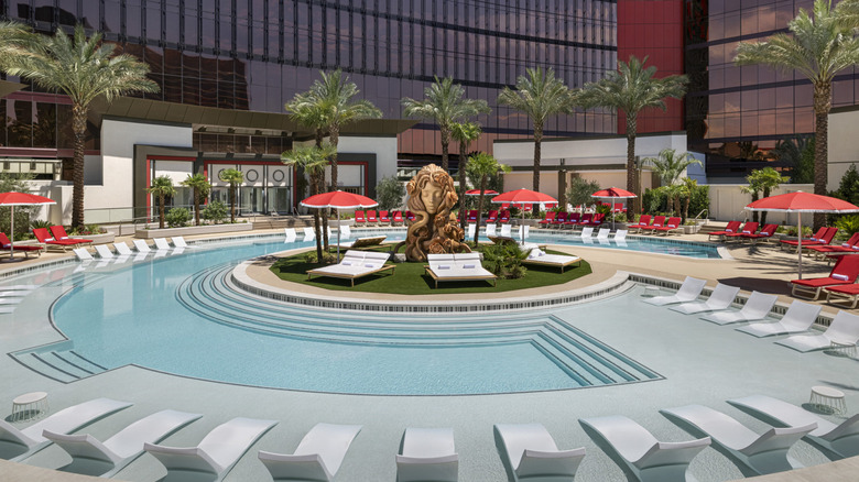 Main Pool at Resorts World in Las Vegas