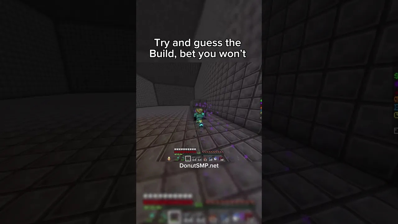 Guess the build #Minecraft #donut #donutsmp #base