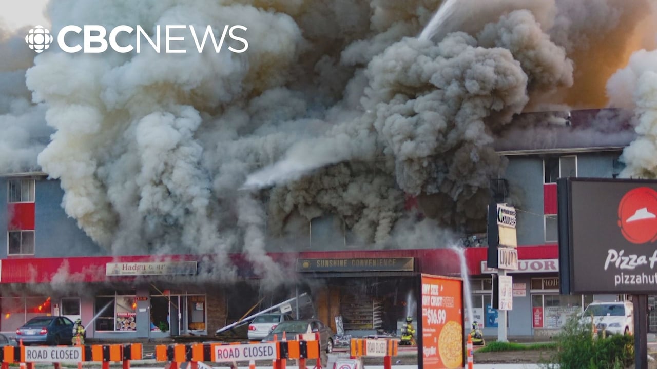 Explosion caused by gas line rupture leads to fatal fire in north Edmonton