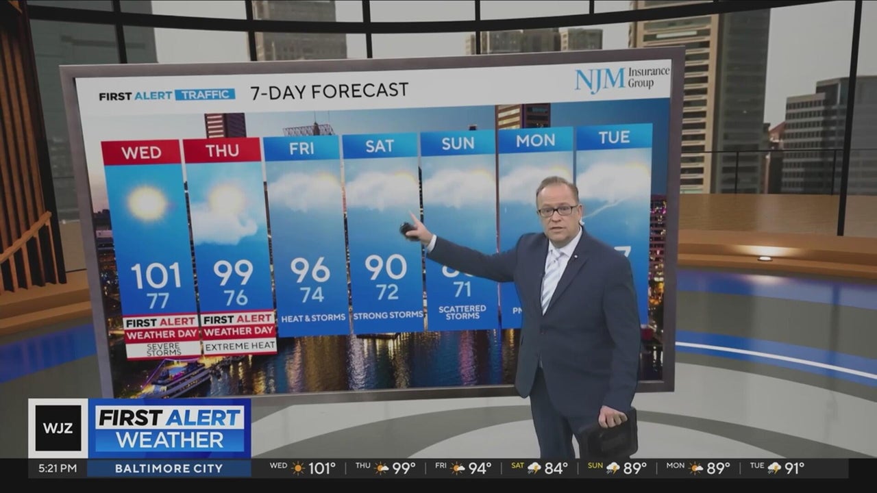 Another intense heat wave to blast Maryland