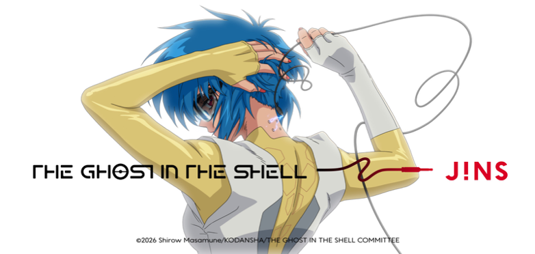 JINS x The Ghost in the Shell: Collaboration eyewear collection