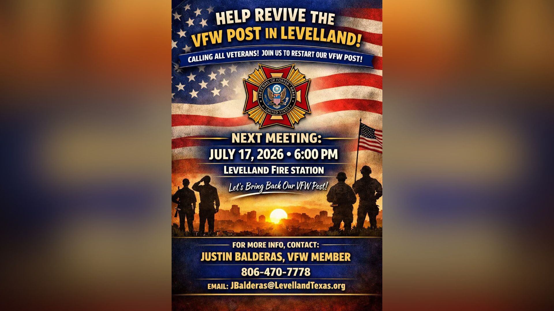 Levelland seeks to revive local VFW post