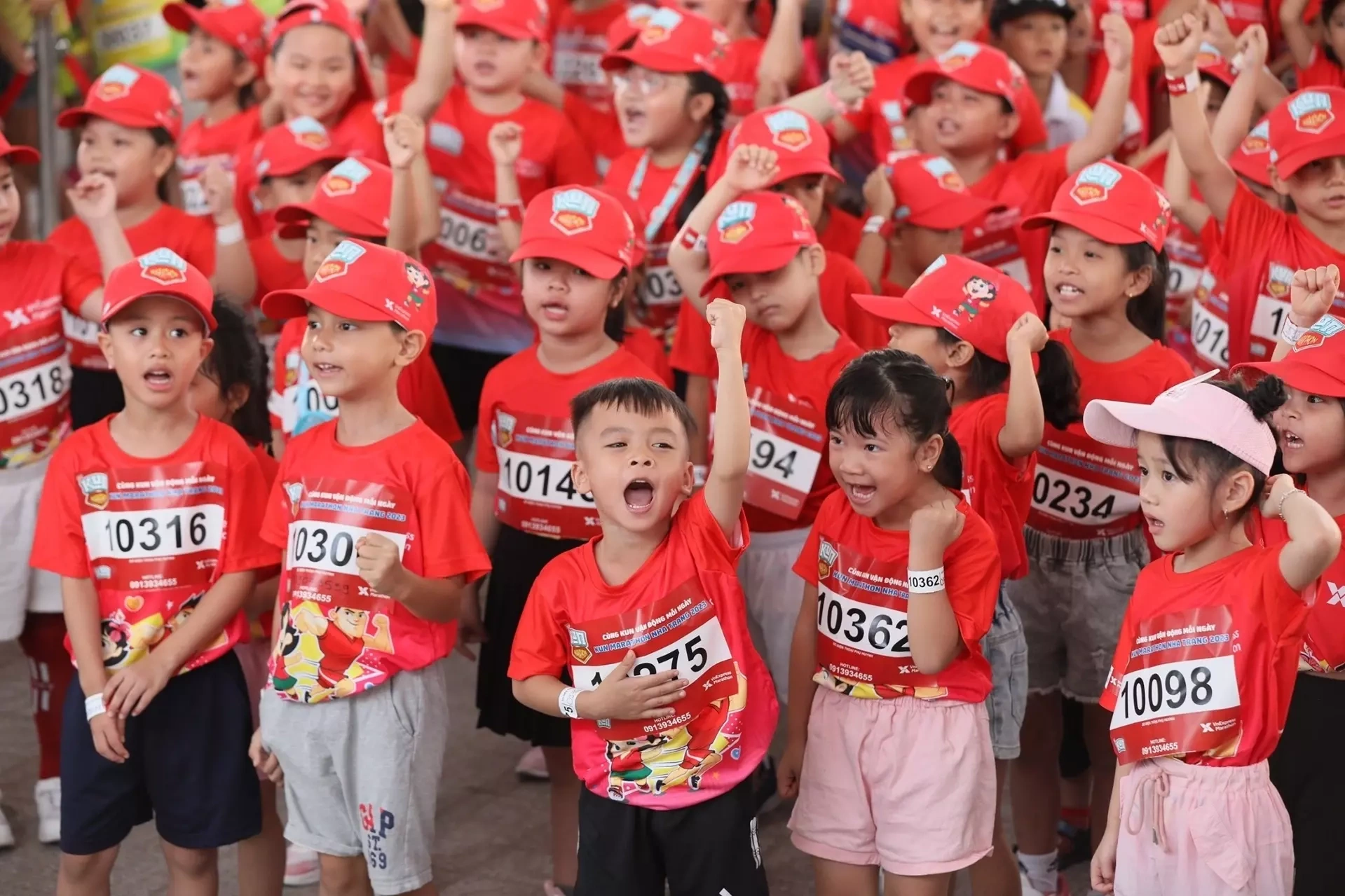 Kun Marathon Đà Nẵng khuyến khích trẻ vận động dịp hè
