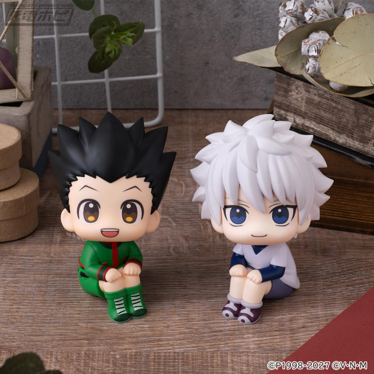 お座り＆上目遣いポーズがキュート!『HUNTER×HUNTER』より、ゴン
