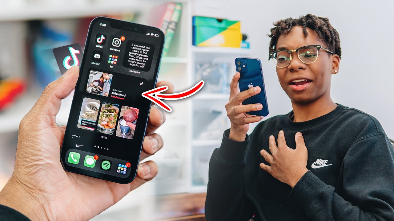 TikTok finally added widgets for iOS 14 home screen + aesthetic tips!