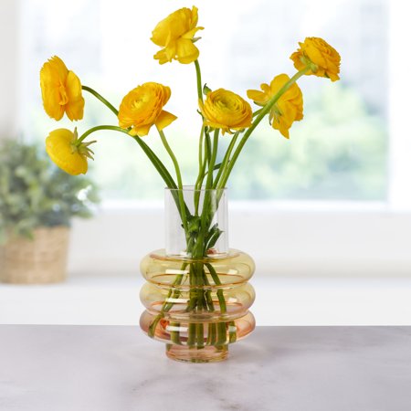 Dolly Parton 7.87 in 2-Tone Colored Vase