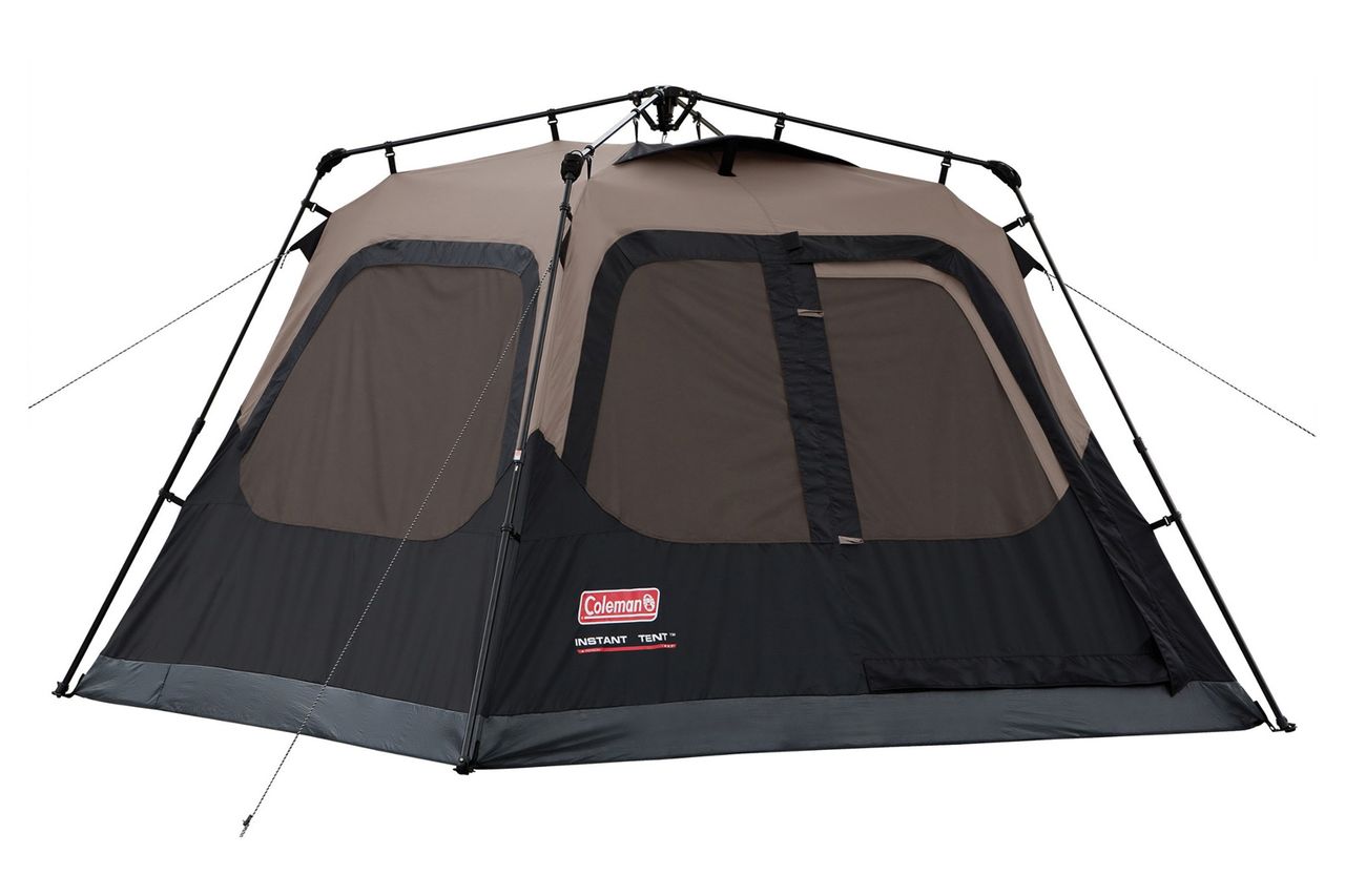 Coleman 4-Person Cabin Camping Tent with Instant Setup