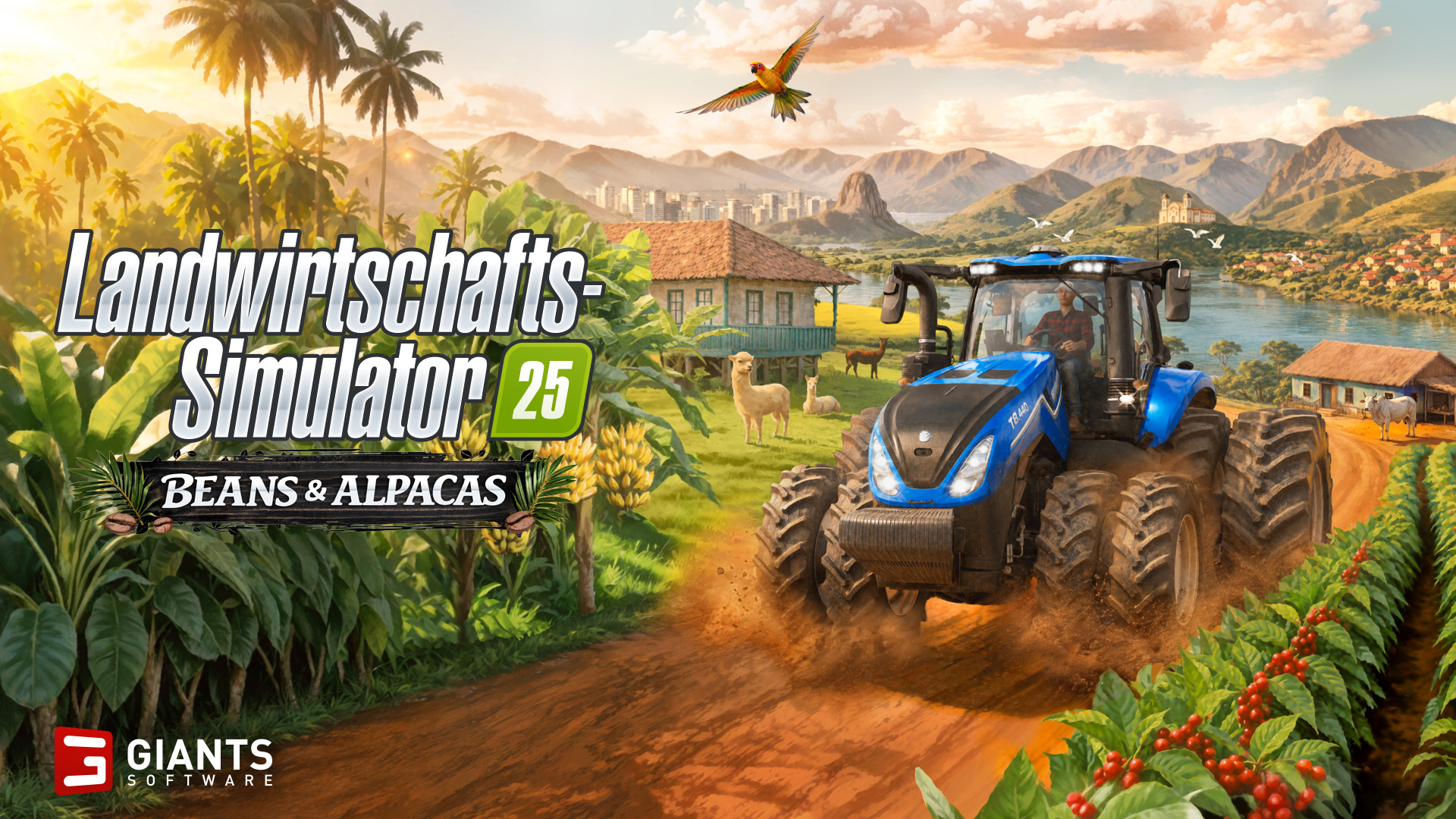 Landwirtschafts-Simulator 25: Beans & Alpacas kurz vor Veröffentlichung