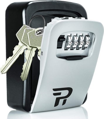 A lockbox for spare keys
