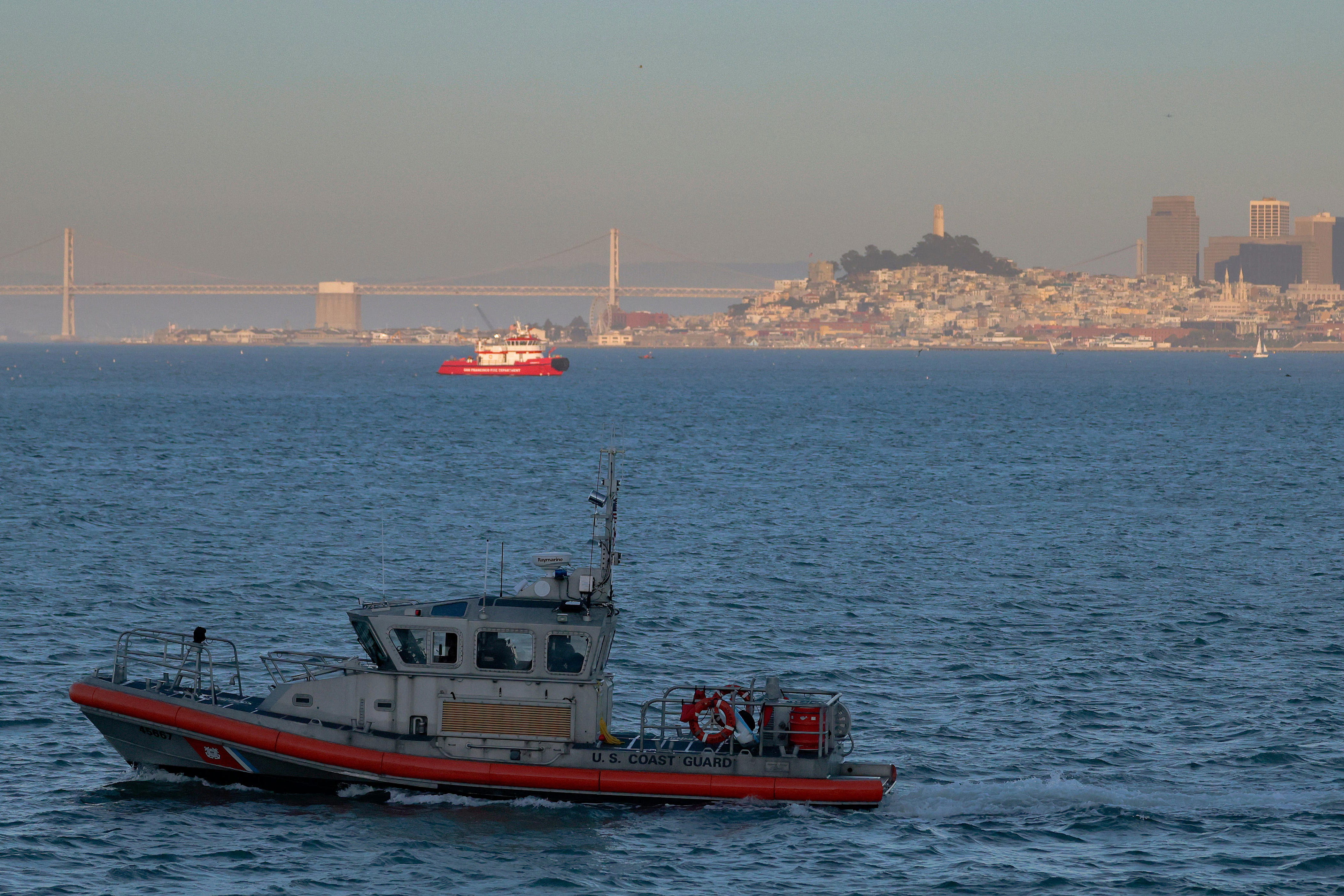 San Francisco Bay boat sinking wreckage found near Alcatraz