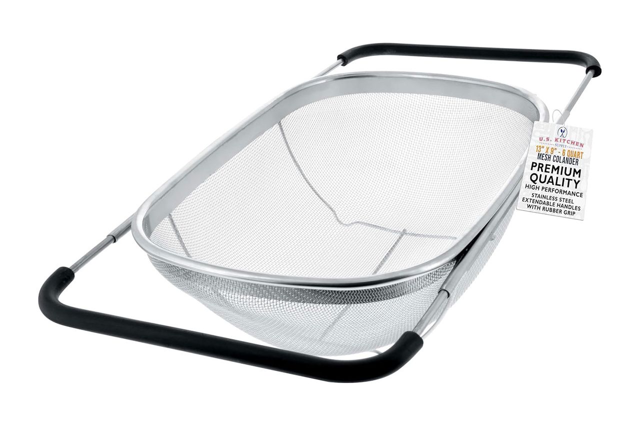 U.S. Kitchen Supply Stainless Steel Colander Strainer