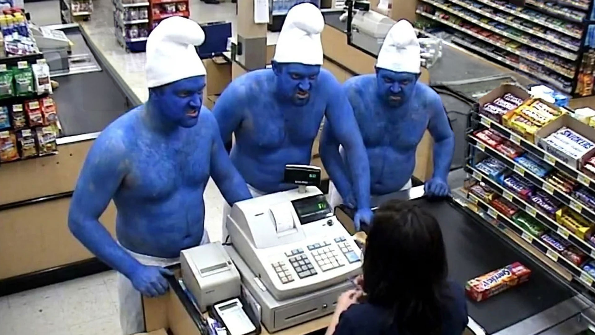 Incredible thieves caught red-handed in mere seconds!
