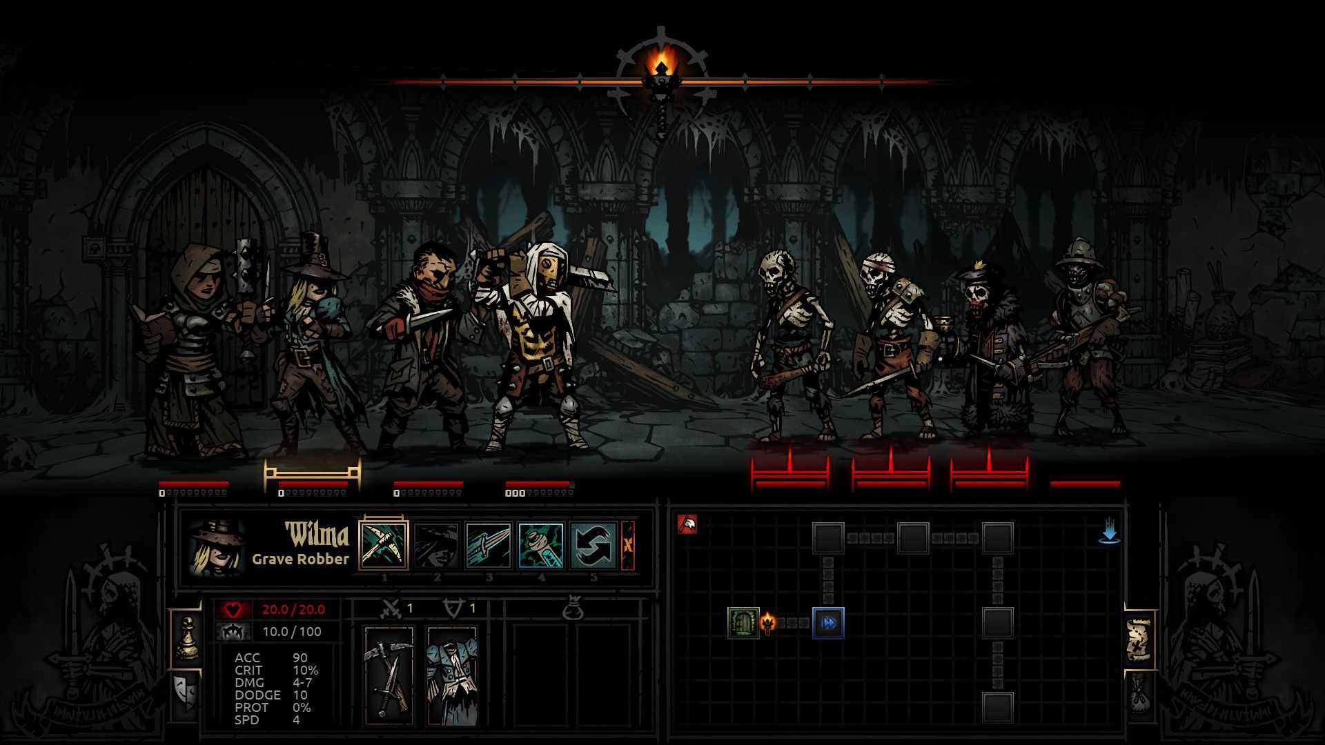 Dungeon Crawling Game Darkest Deungeon